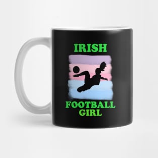 Irish football girl Mug